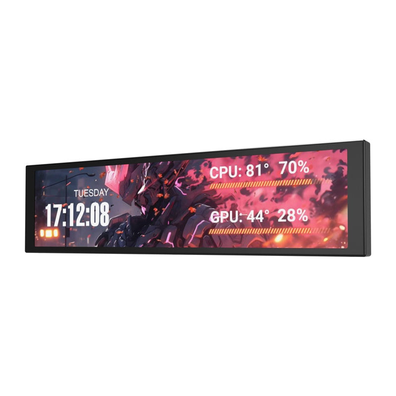 DarkFlash V92 9,2 tommer IPS-skærm (sort)