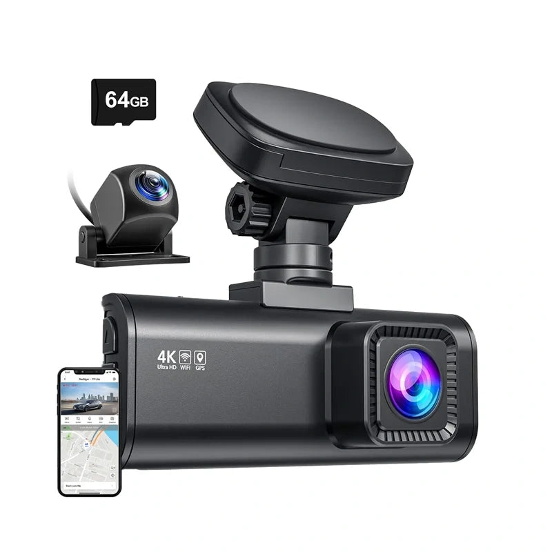 REDTIGER F7N WiFi 4K + 1080p dashcam