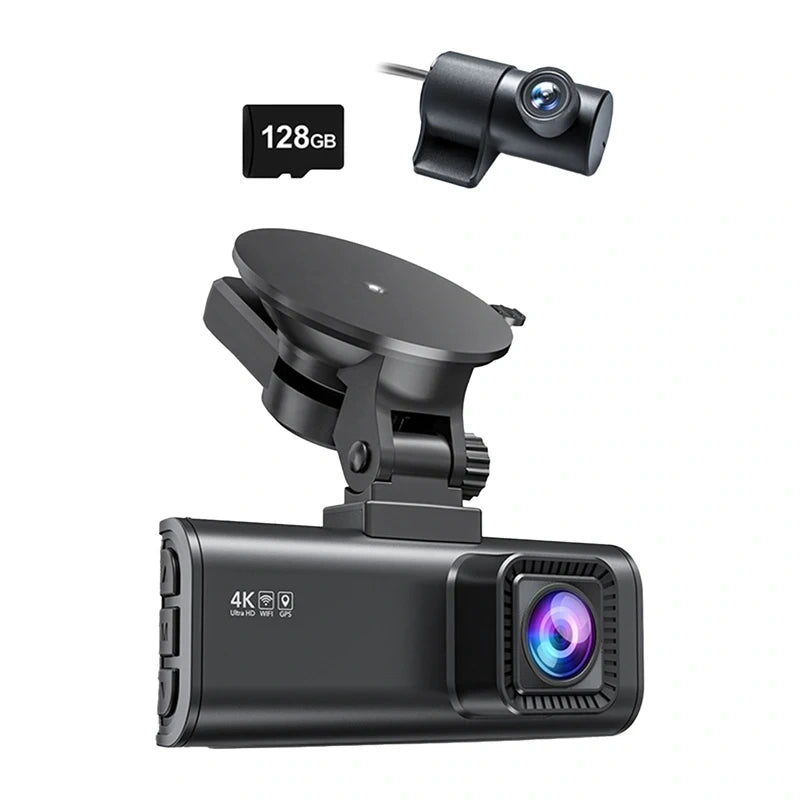 REDTIGER F7NP WiFi 4K + 1080p 128GB dashcam