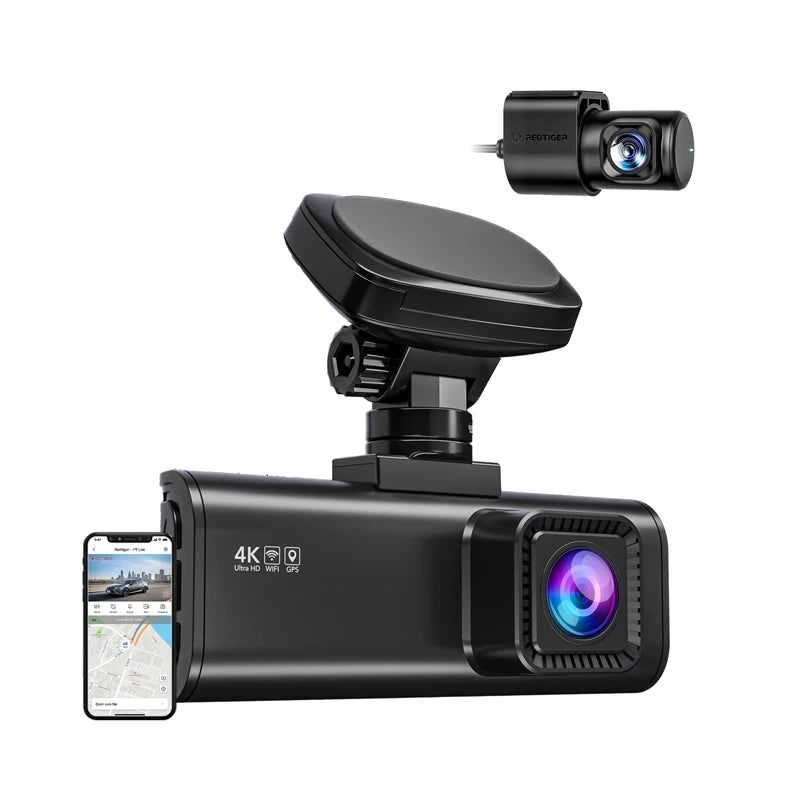 REDTIGER F7N Pro WiFi 4K + 1080p dashcam