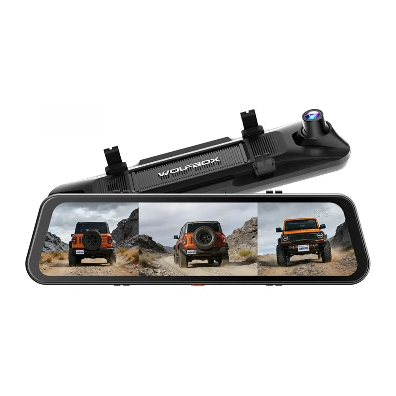 WOLFBOX G900TriPro Bumper WiFi 4K + 2.5K dashcam