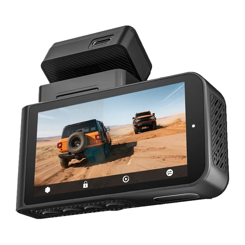 WOLFBOX X3 WiFi 2.5K + 1080p 64GB dashcam