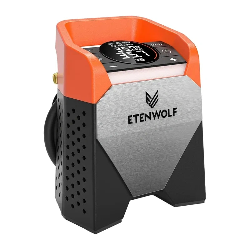 Etenwolf S5 bilkompressor, 11,03 bar, 15.600 mAh