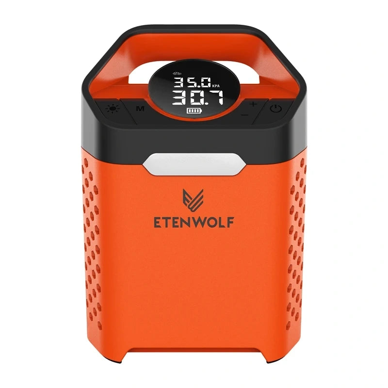 Etenwolf V3 bilkompressor, 11,03 bar, 7800 mAh