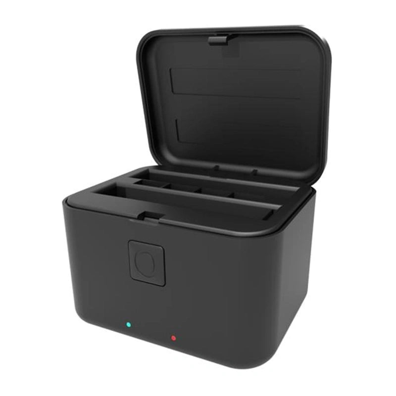 Puluz opladningsetui til Insta360 X5 (sort)