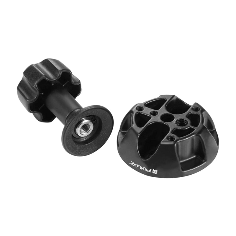 Puluz 75 mm flad-til-skål-adapter til fluidhoved
