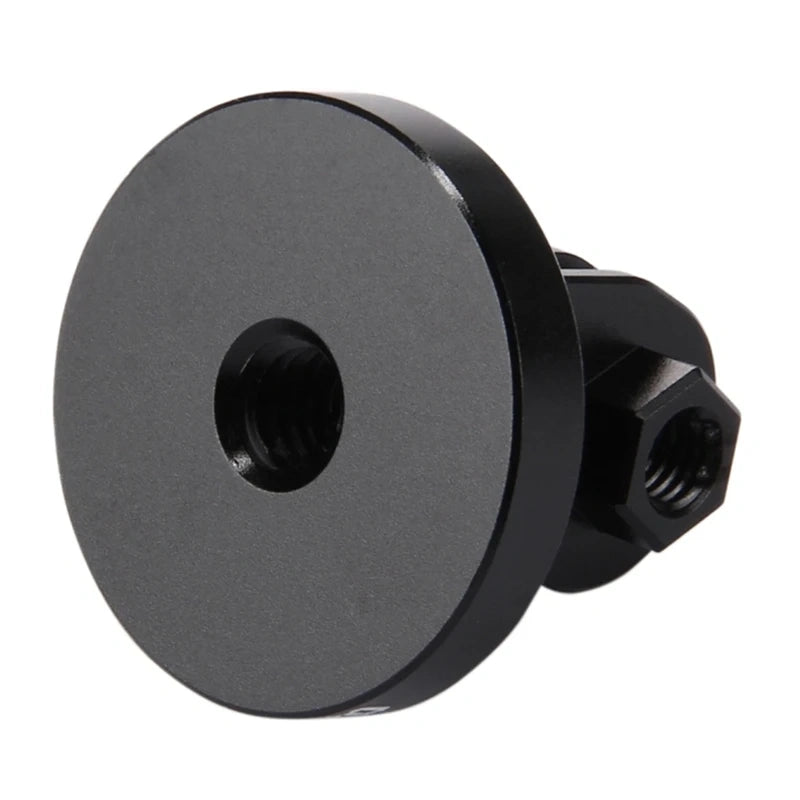 Puluz holder med 1/4 tommer CNC-gevind til actionkameraer (sort)