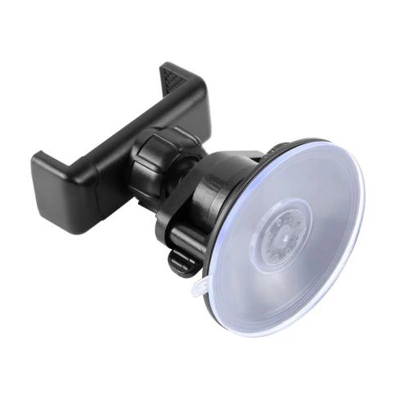 Puluz smartphoneholder med sugekop og 360 graders rotation (sort)