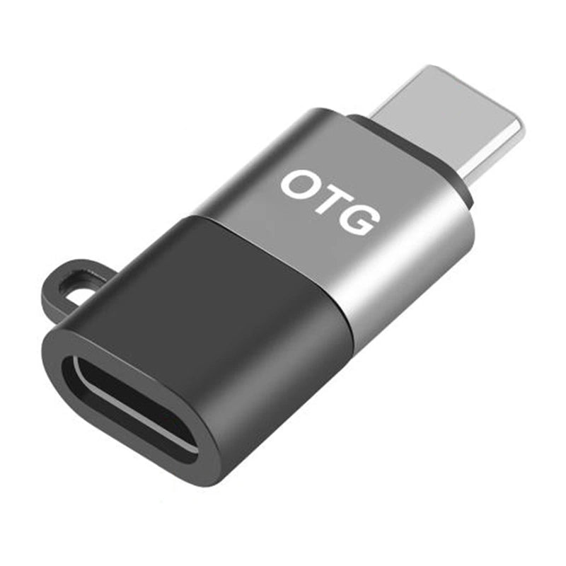 Puluz 8-pin til USB-C OTG-adapter (sort)