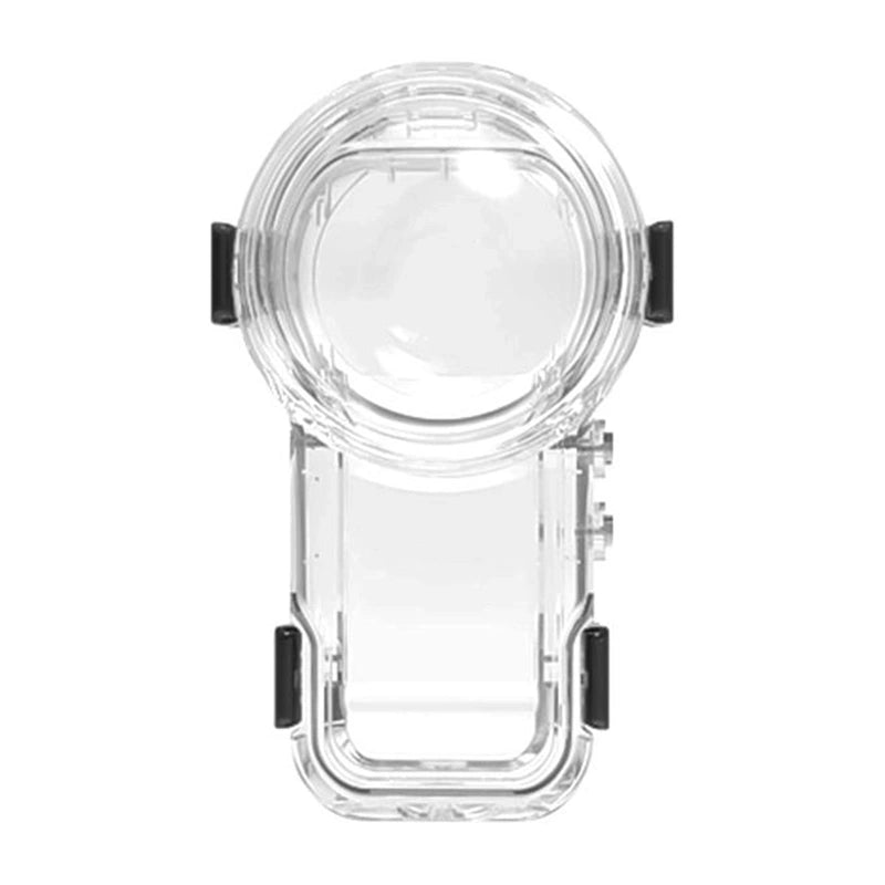 Puluz vandtæt etui (60 m) med lynudløserholder til Insta360 X5 (transparent)