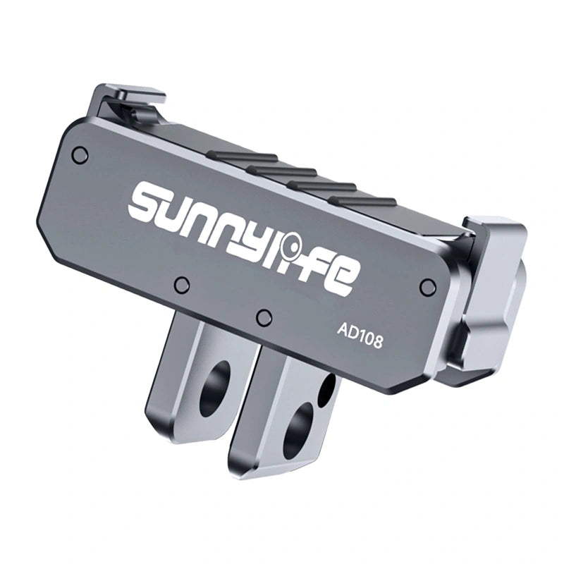 Sunnylife tovejs monteringsadapter i aluminium til Osmo Nano/Action 6