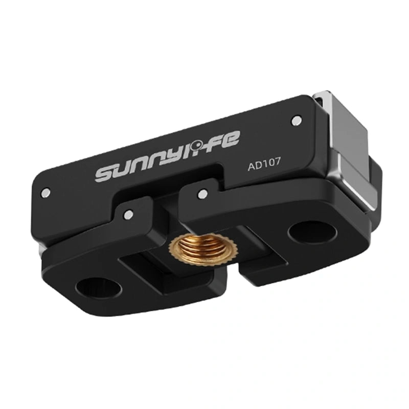 Sunnylife vendbar monteringsadapter til Osmo Nano/Action 6 - 1/4 tommer