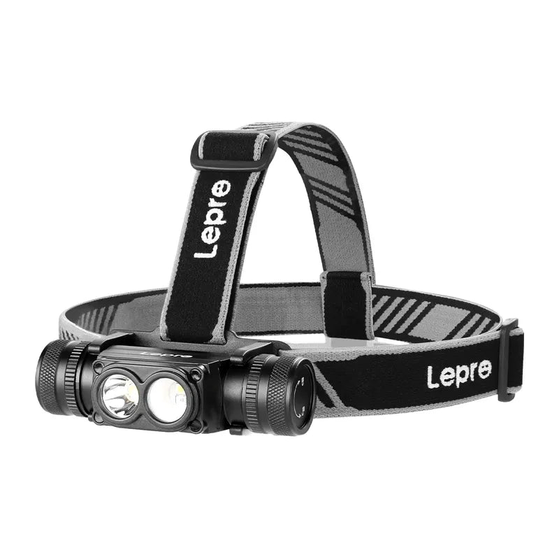 Lepro 320018 1000 lm genopladelig pandelampe