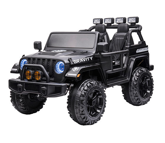 Gravity 12V børnejeep – 2 personer