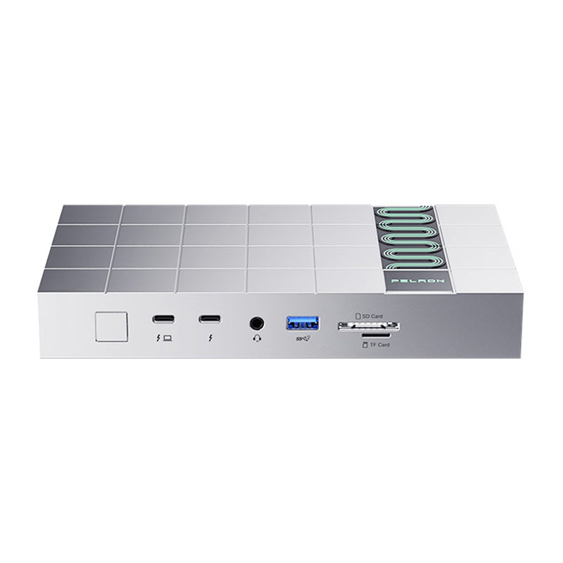 Peladn G2E Thunderbolt 5-dockingstation (sølv)