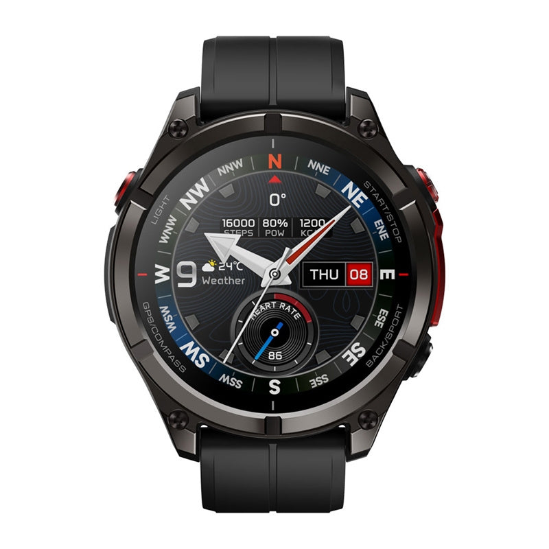 Zeblaze Stratos 4 Pro smartwatch (sort)
