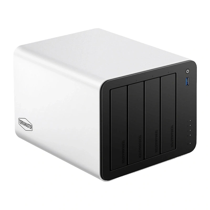 TERRAMASTER F4-425 Plus NAS-filserver med Intel N95, 8GB RAM og 4 diskpladser