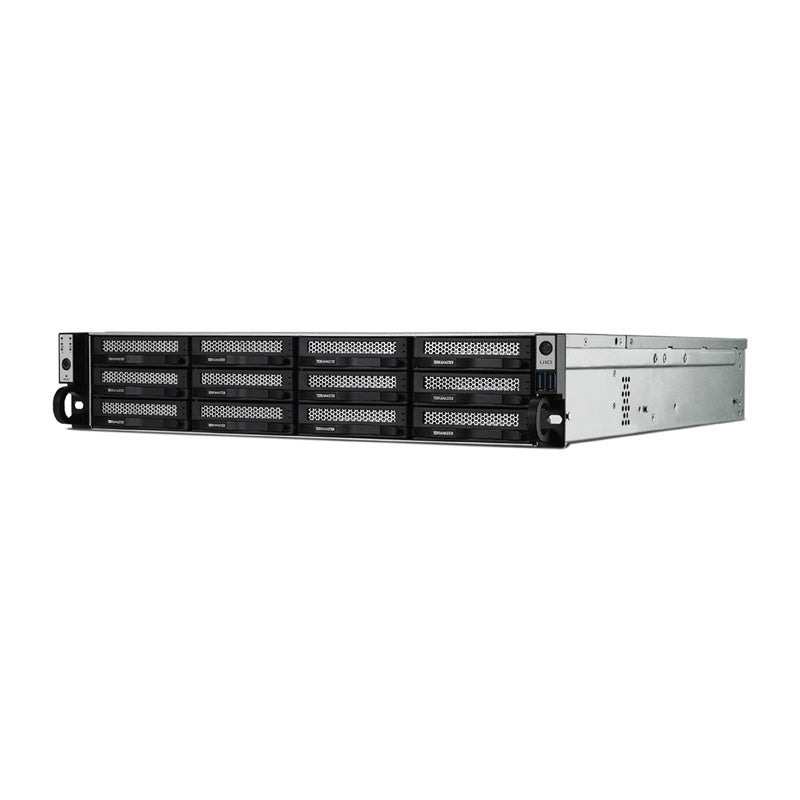 TERRAMASTER U12-500 Plus NAS-filserver med Intel Core i7-1255U, 16 GB RAM, 12 diskpladser