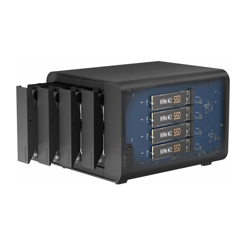 TERRAMASTER D8 Hybrid DAS-kabinet med 8 diskpladser