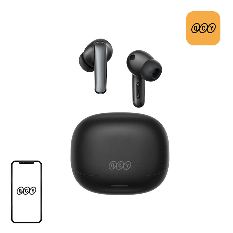 QCY Melobuds N65 trådløse øretelefoner (sort)