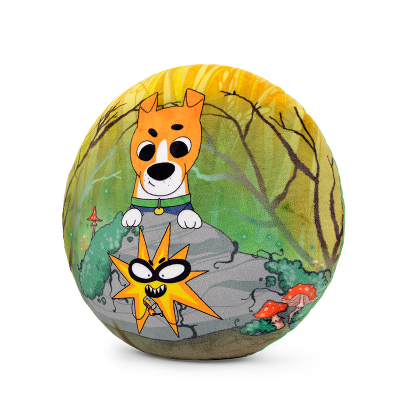WP MERCHANDISE Patron the Dog (tegnefilm) - Dog Patron & Bubuh pyntepude