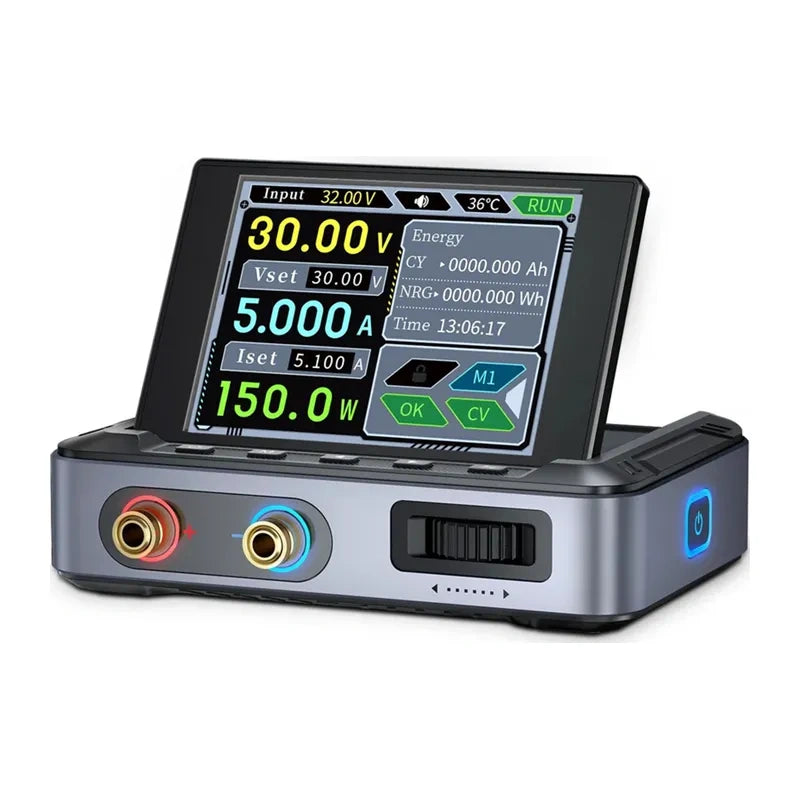 FNIRSI DPS150 PD justerbar strømforsyning