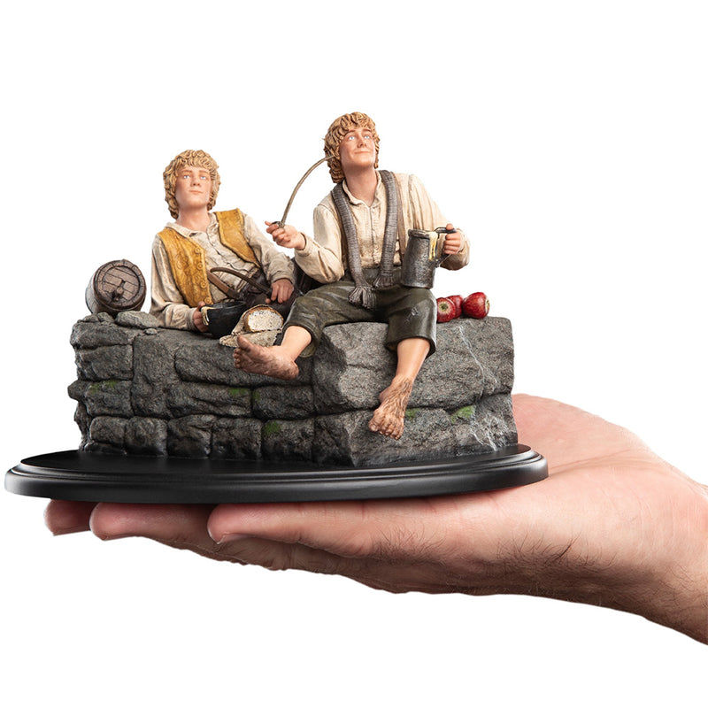 Weta Workshop The Lord of the Rings: miniaturestatue - Merry and Pippin