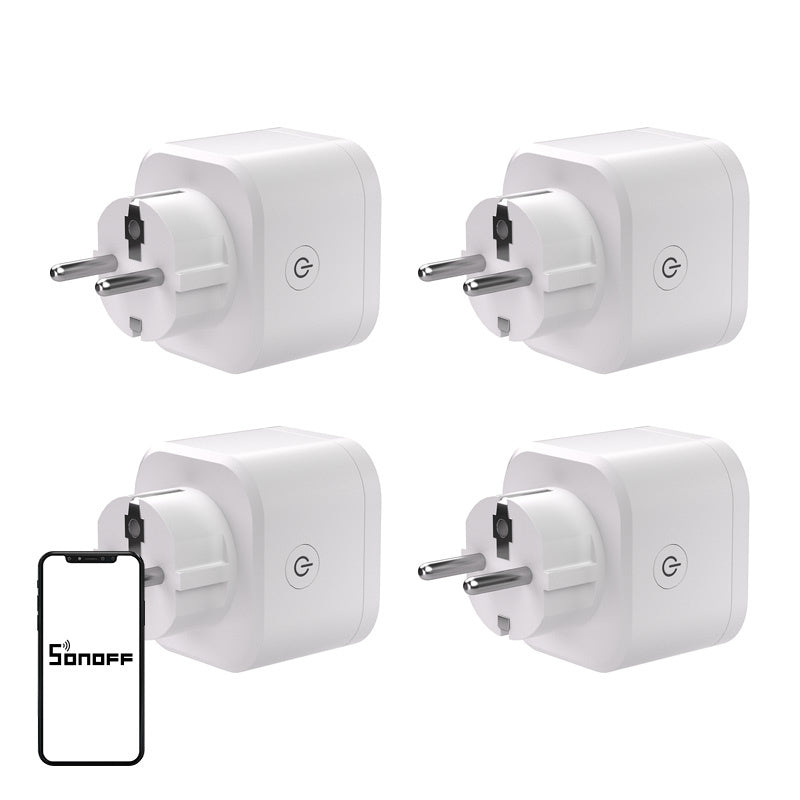 SONOFF S61s Matter ekstern stikkontakt via Wi-Fi, 4-pak
