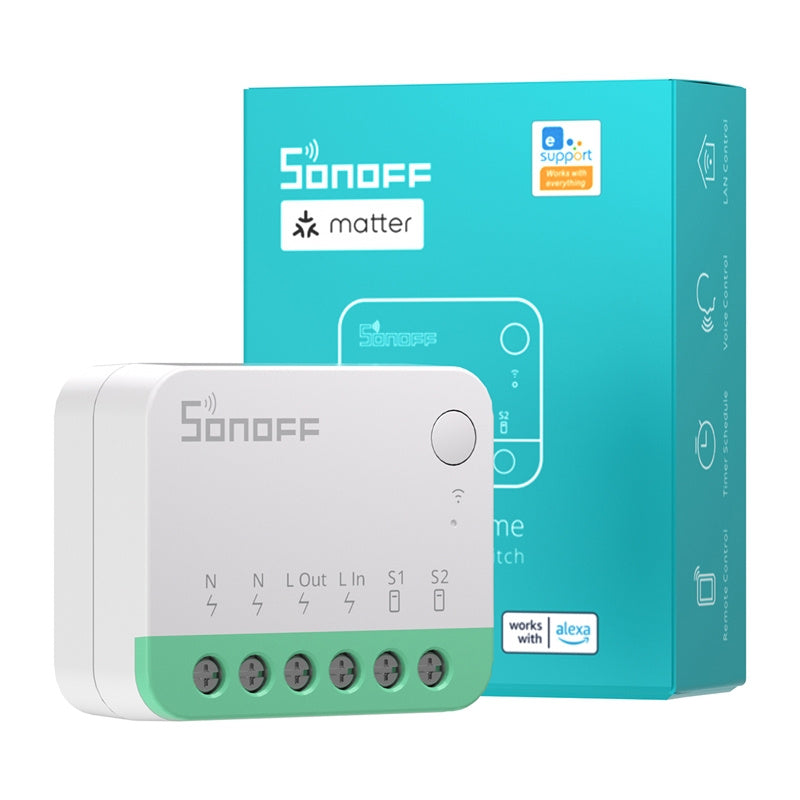 SONOFF MINIR4M (Extreme) Matter-kontakt, 2-pak
