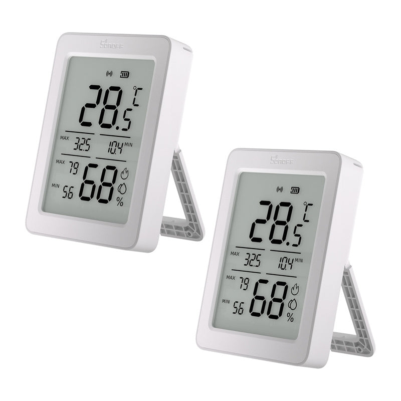 SONOFF ZigBee SNZB-02DR2 temperatur- og luftfugtighedssensor, 2-pak