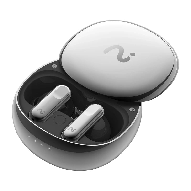 VIAIM Nano+ AI-høretelefoner med stemmeoptager (sølv)