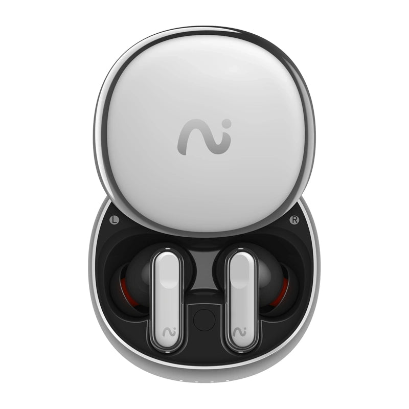 VIAIM Nano+ AI-høretelefoner med stemmeoptager (sølv)