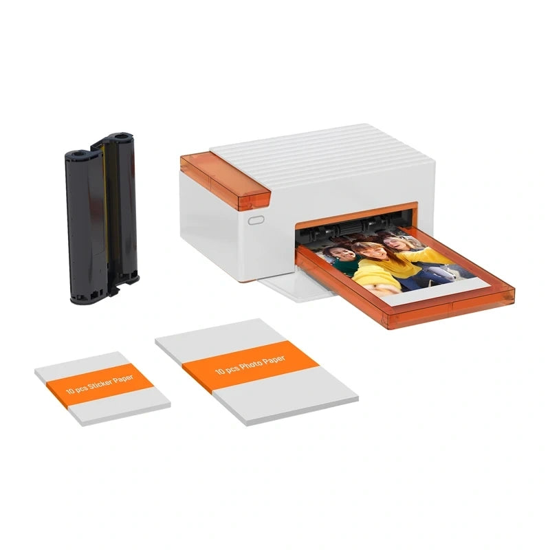 Liene Amber M110 4x6 tommer fotoprinter, 10 ark