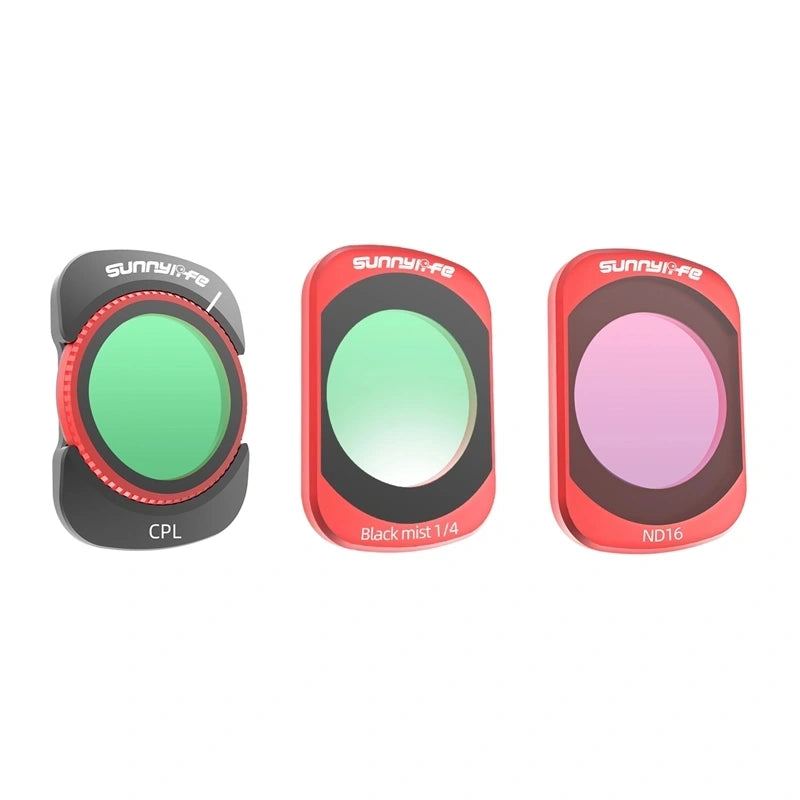 Sunnylife CPL/ND16/Black Mist 1/4-filtersæt til Pocket 4/3