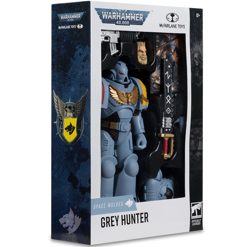 Warhammer 40,000 Grey Hunter (Space Wolves) 7 tommer actionfigur McFarlane Toys