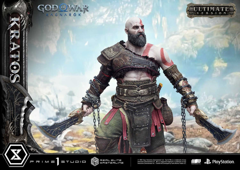 Prime 1 Studio Real Elite Masterline God of War: Ragnarok Kratos Ultimate Bonus Version