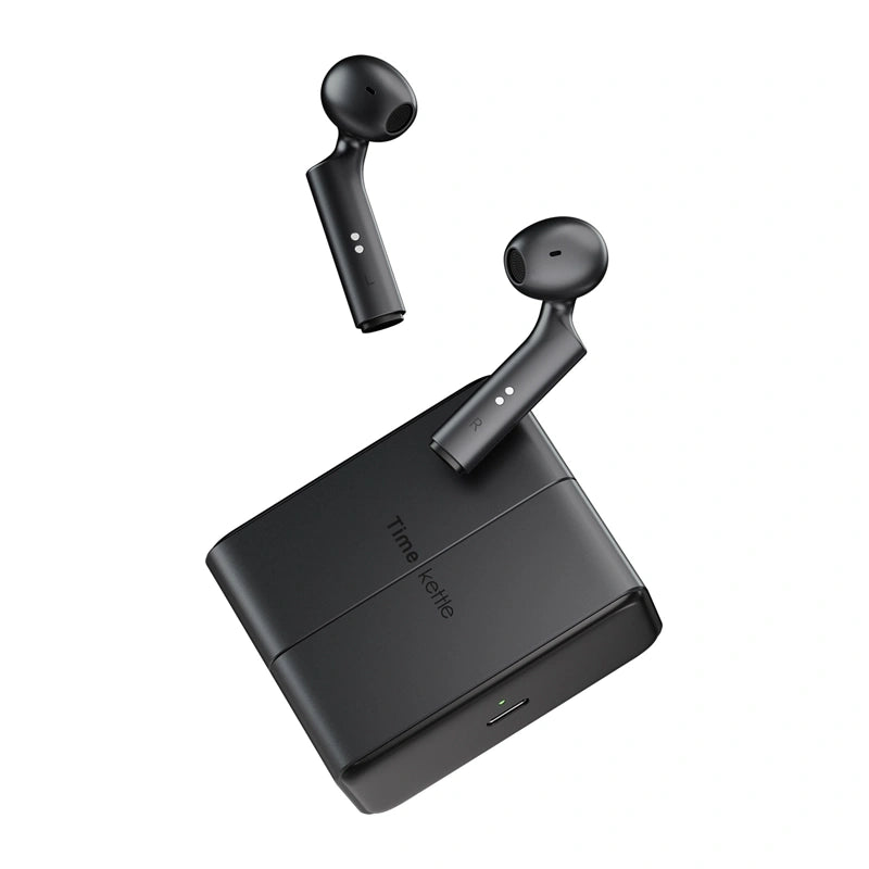 TimeKettle W4 Plus TWS-oversættelsesøretelefoner (sort)