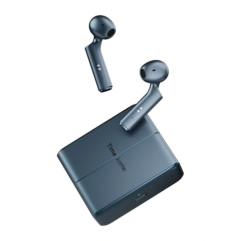 TimeKettle W4 Plus TWS-oversættelsesøretelefoner (blå)
