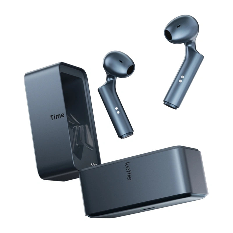 TimeKettle W4 Plus TWS-oversættelsesøretelefoner (blå)