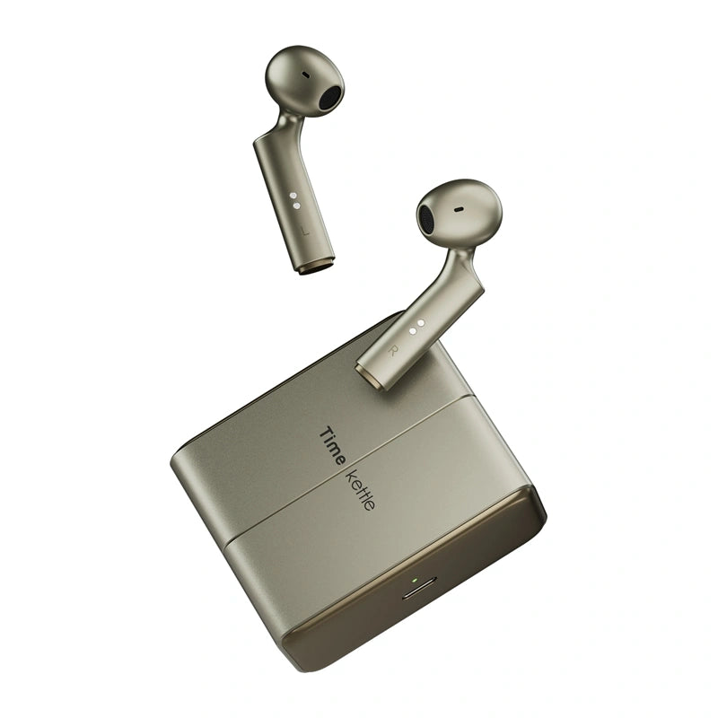 TimeKettle W4 Plus TWS-oversættelsesøretelefoner (guld)