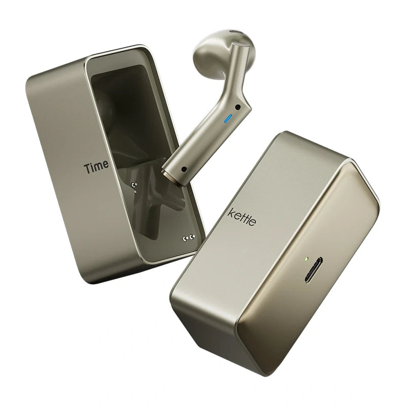 TimeKettle W4 Plus TWS-oversættelsesøretelefoner (guld)