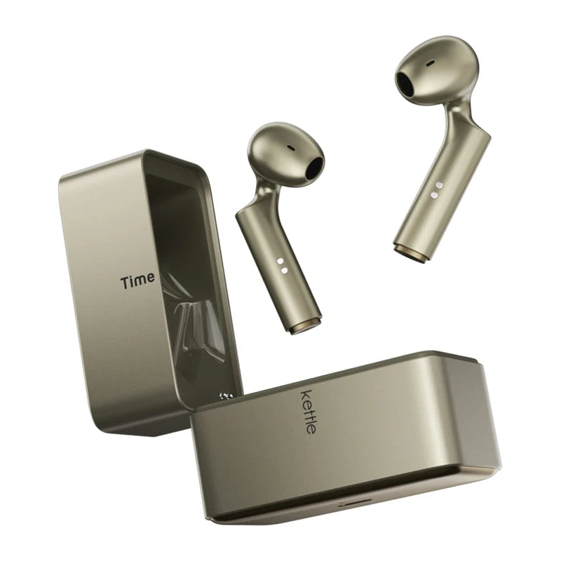 TimeKettle W4 Plus TWS-oversættelsesøretelefoner (guld)