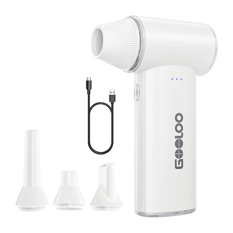 GOOLOO F3 elektrisk blæser (hvid)