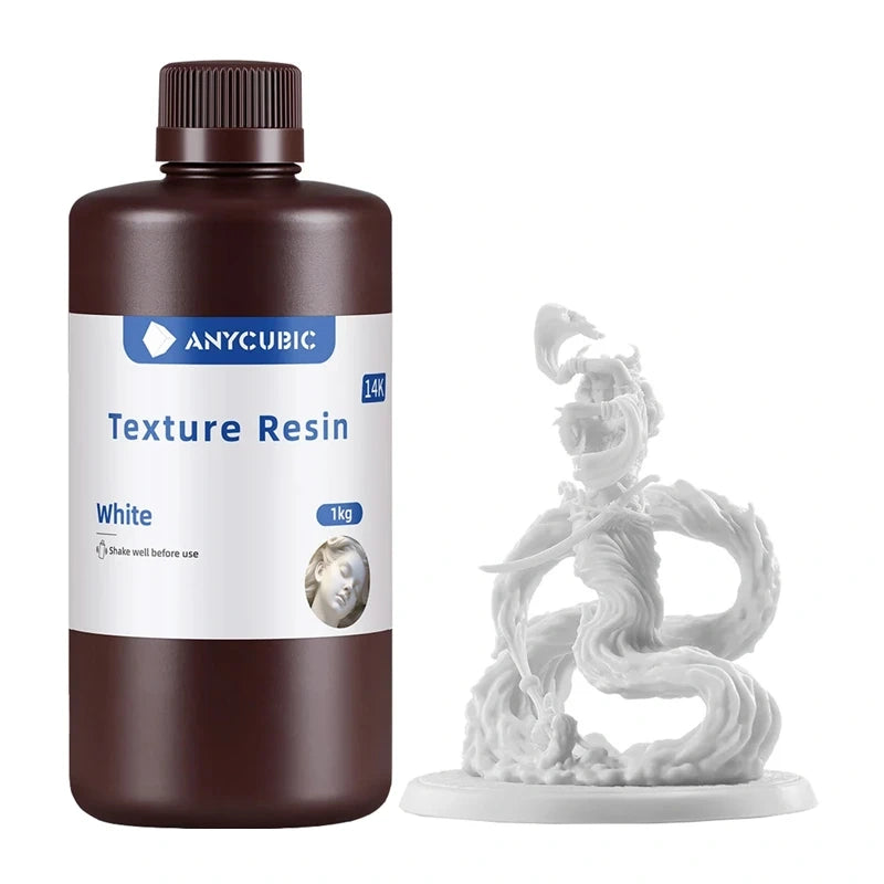 ANYCUBIC Texture resin (hvid)