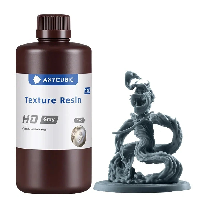 ANYCUBIC Texture HD resin (grå)