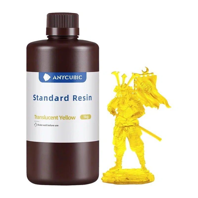 ANYCUBIC standardresin (transparent gul)