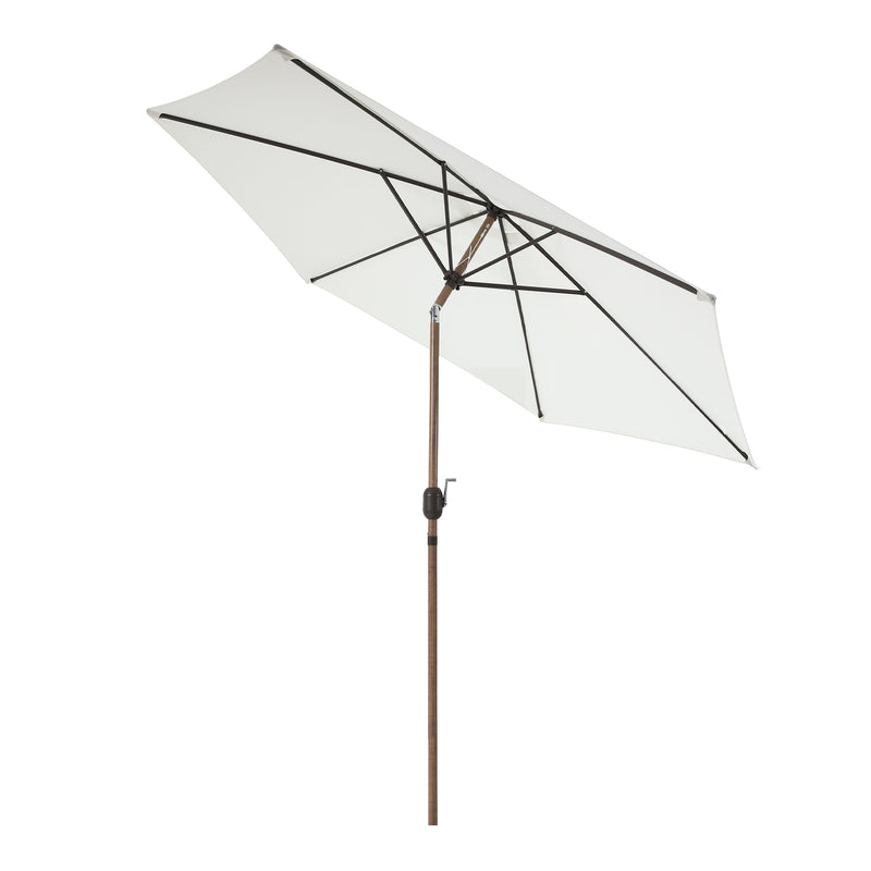 AXI Noor Markedsparasol Ø 300cm Egetræslook/Beige