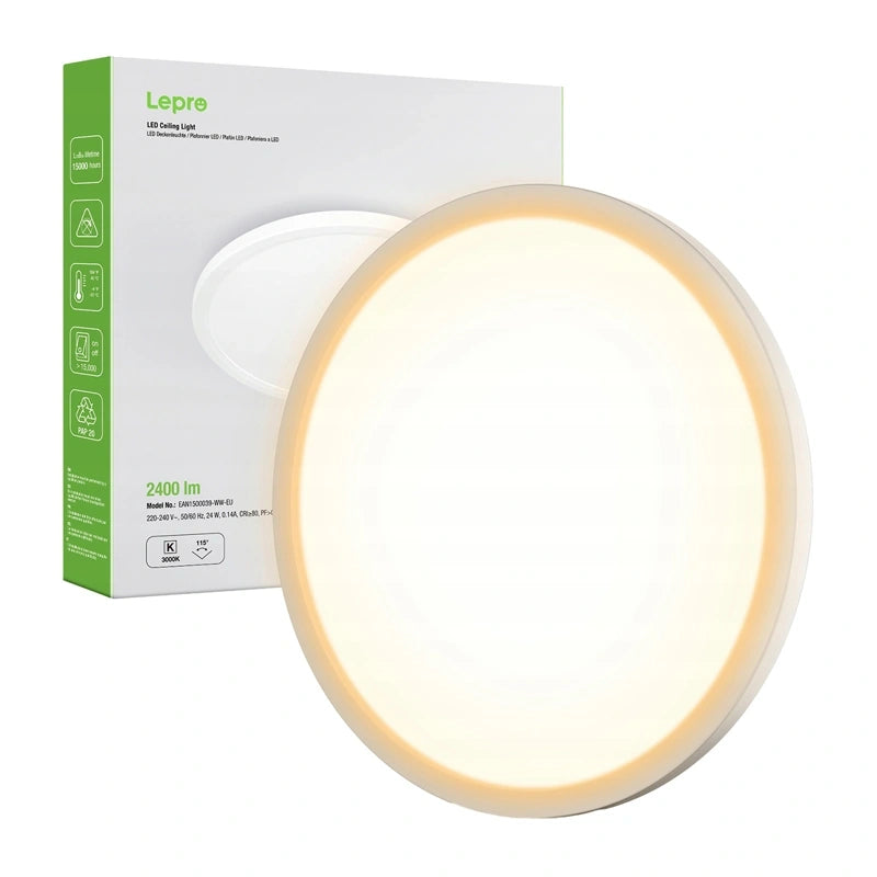 LEPRO 1500039-WW-EU 24W 2400 lm loftslampe