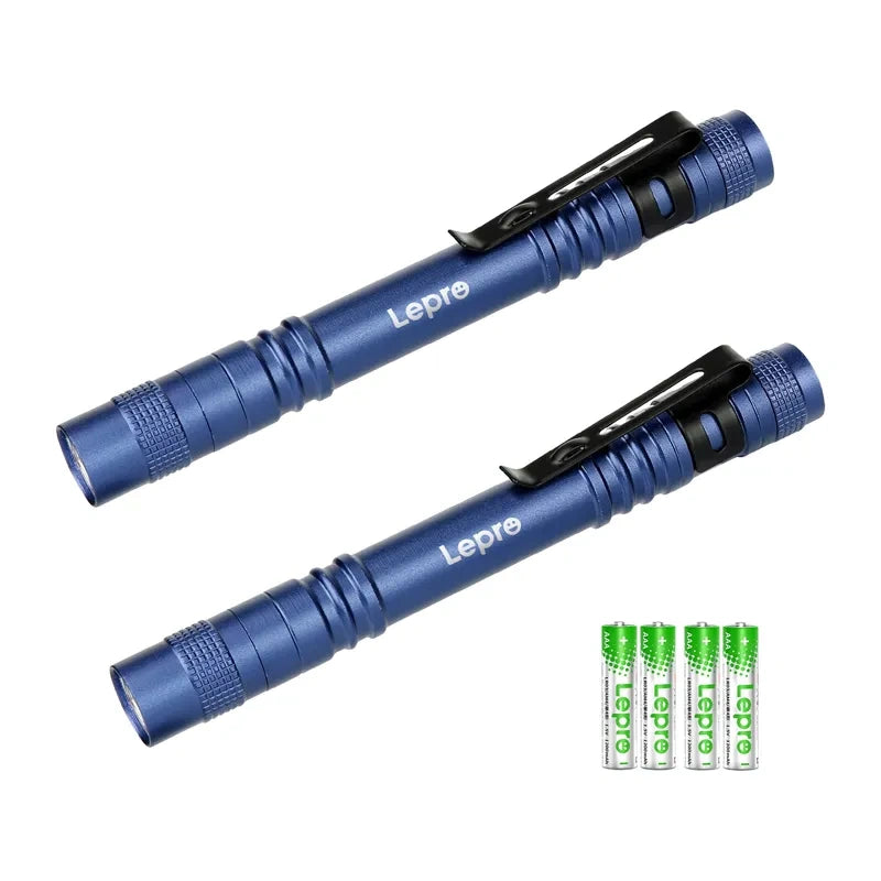 LEPRO 120023L-BU-2 lommelygte, 2-pak
