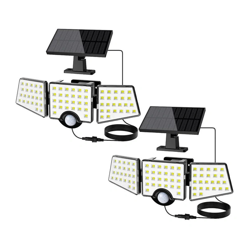 LEPRO 640005-DW-2 solcellelampe, 2 stk.